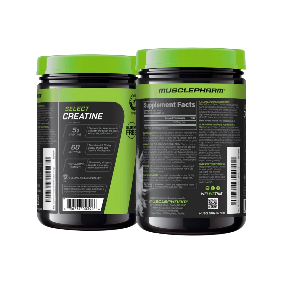 MusclePharm Select Creatine
